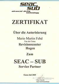 Automaten-Revision Seac-sub